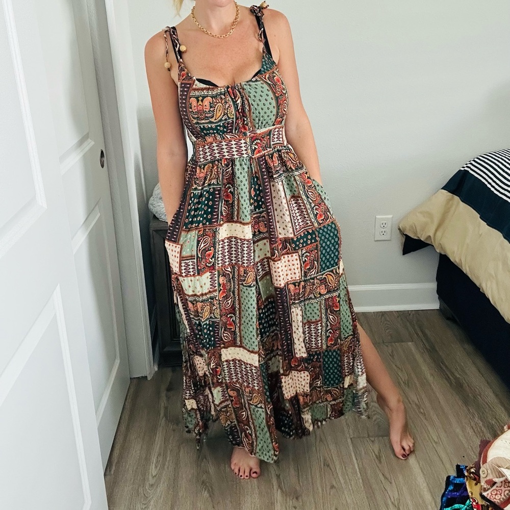 NATURAL LIFE Multicolor Patchwork Jumper - image 2